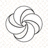 开云中国官方网站品牌logo，蓝色调足球纹路标识